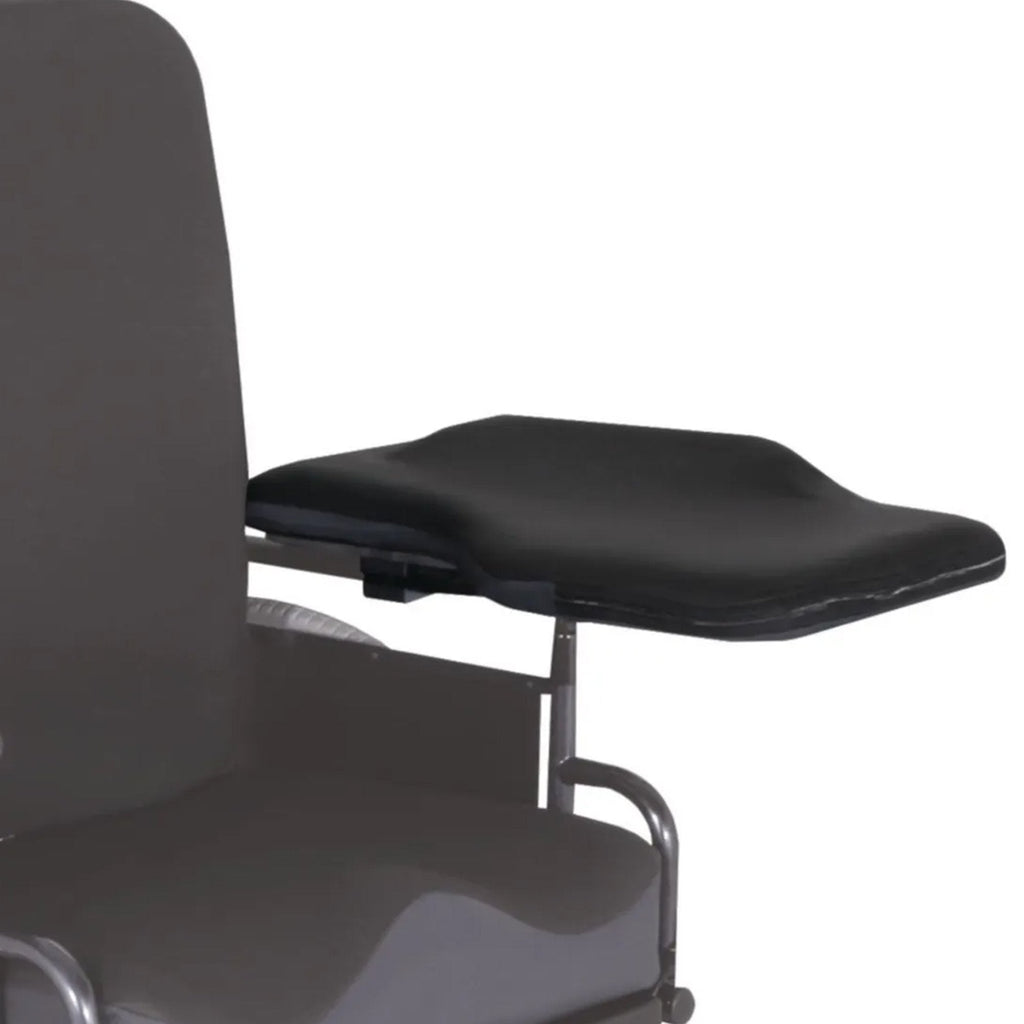 Wheelchair Padded DuraSoft Half Tray, Left Side