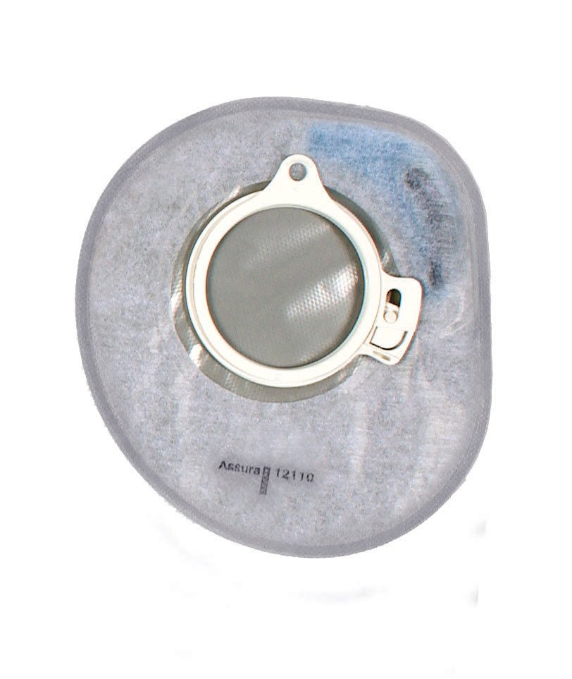 AssuraÂ¨ Two-Piece Closed End Opaque Ostomy Pouch, 7 Inch Length