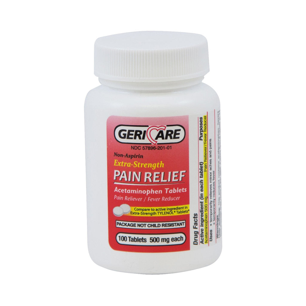 Geri-CareÂ¨ 500 mg Strength Acetaminophen Pain Relief