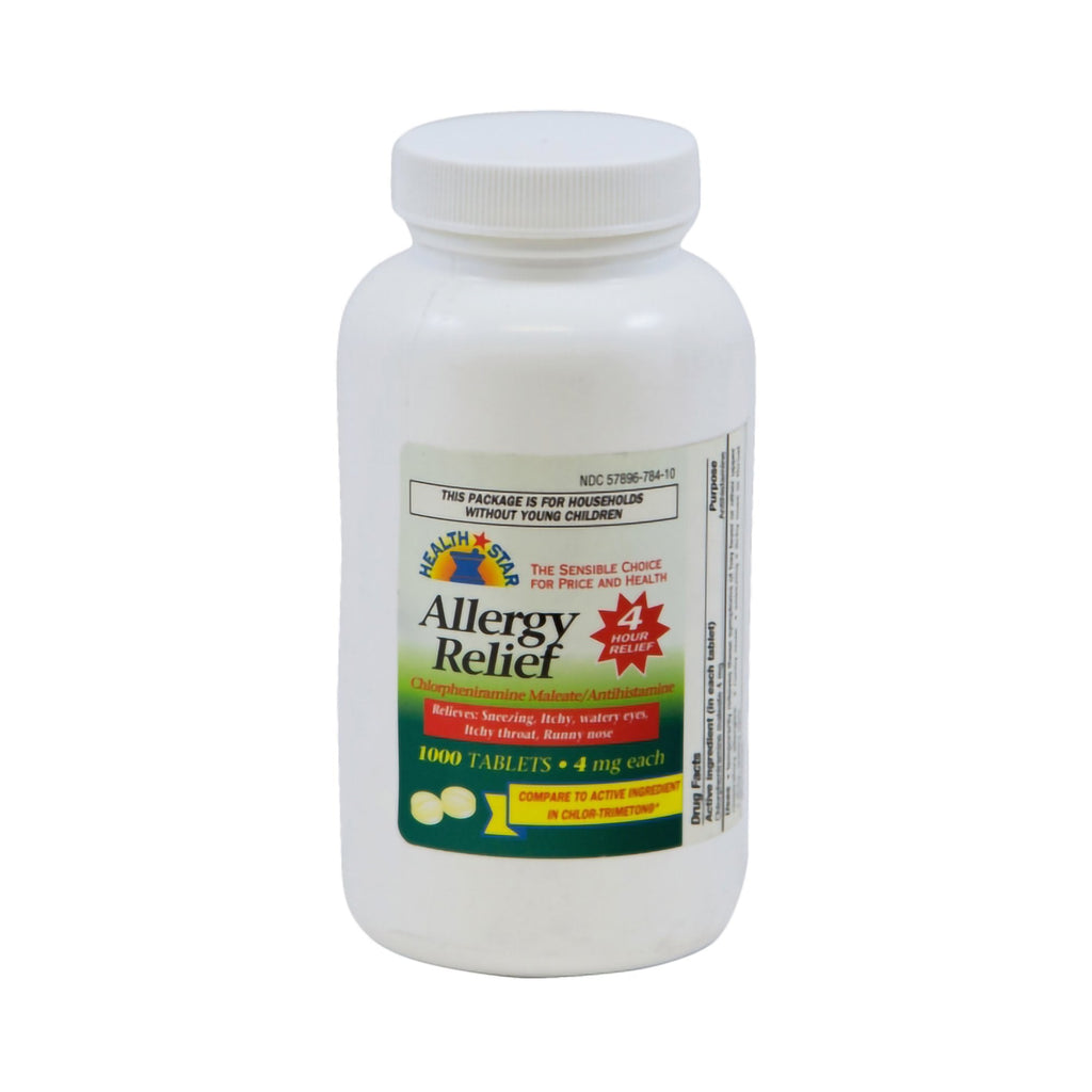 Health*Star Chlorpheniramine Maleate Allergy Relief