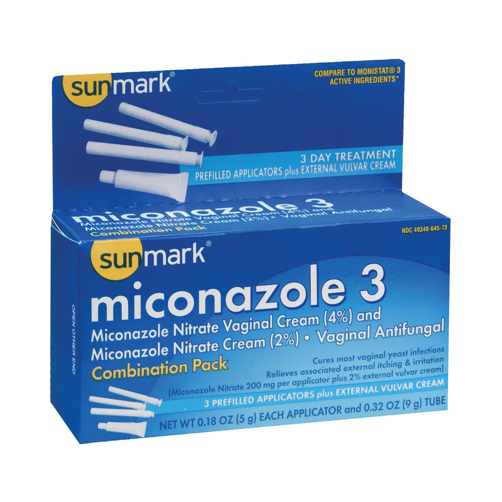 sunmarkÂ¨ 4% Miconazole Nitrate Vaginal Antifungal Kit