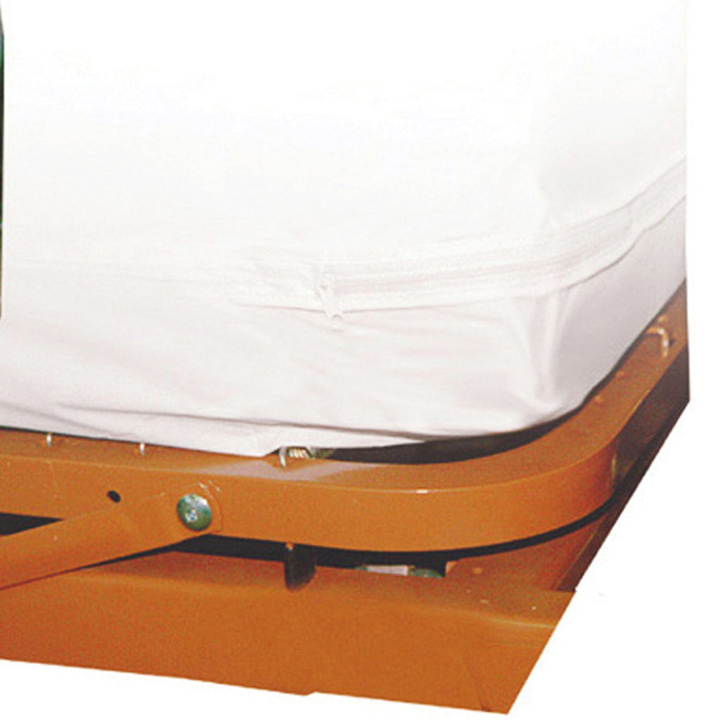 driveÂª Zippered Vinyl Twin Mattress Cover, 36 x 80 x 6 in., White