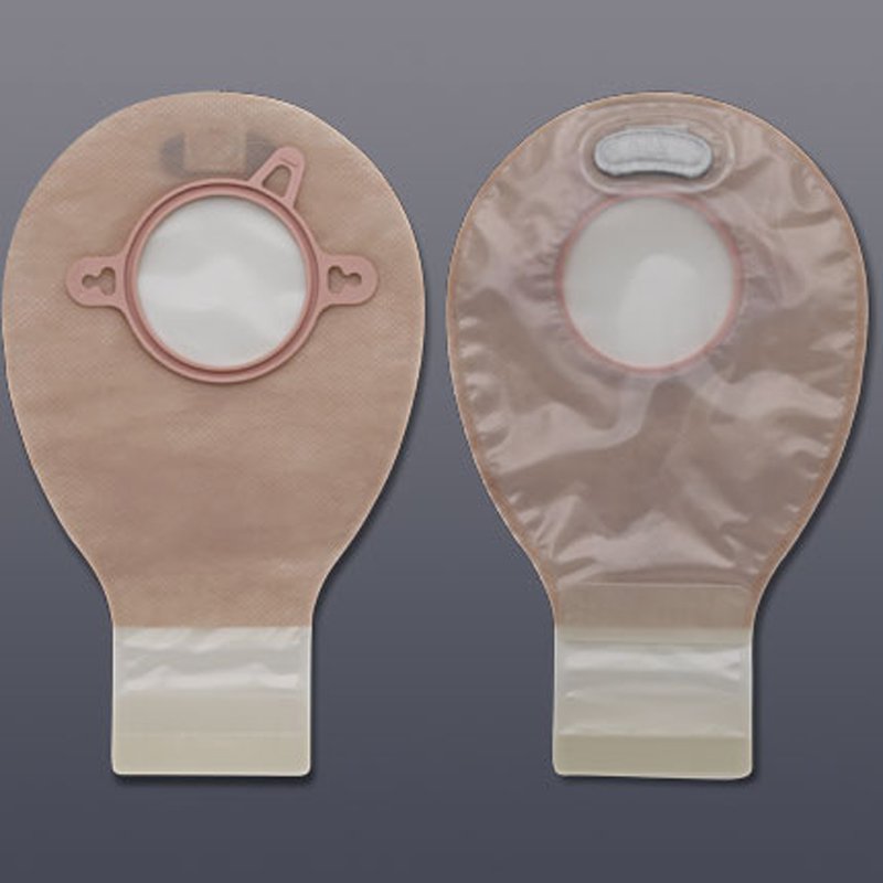 New ImageÂª Two-Piece Drainable Transparent Filtered Ostomy Pouch, 7 Inch Length, 1_ Inch Flange