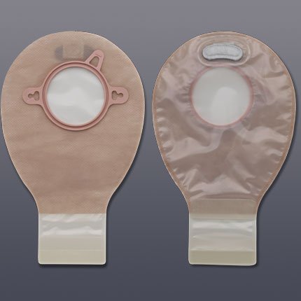 New ImageÂª Two-Piece Drainable Transparent Filtered Ostomy Pouch, 7 Inch Length, 2_ Inch Flange