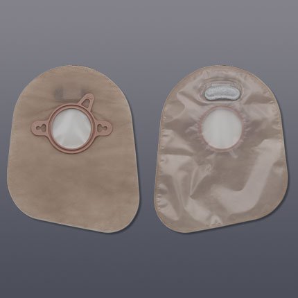 New ImageÂª Two-Piece Closed End Transparent Filtered Ostomy Pouch, 7 Inch Length, 2_ Inch Flange