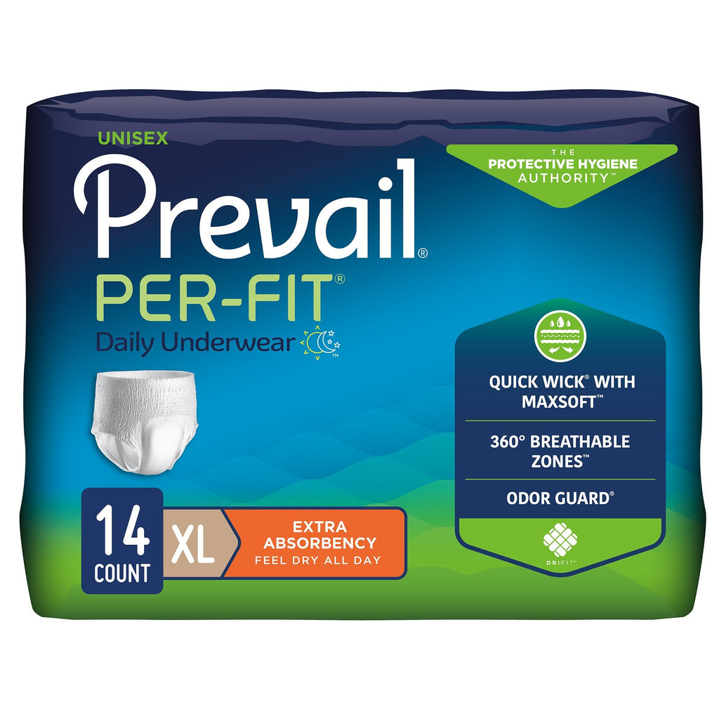 PrevailÂ¨ Per-FitÂ¨ Extra Absorbent Underwear, Extra Large