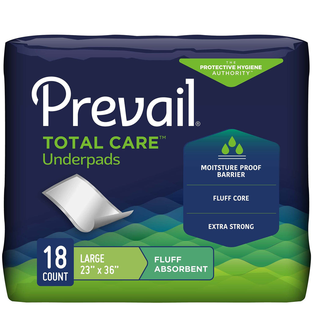 PrevailÂ¨ Fluff Underpad, 23 x 36 Inch