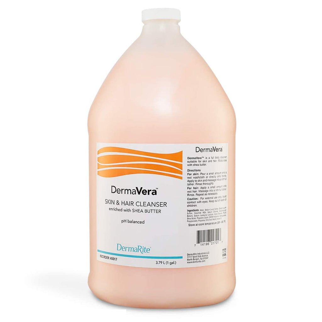 DermaVeraÂ¨ Skin & Hair Cleanser, Scented, 1 gal. Jug