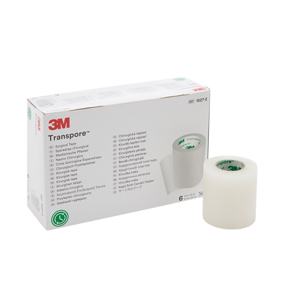 3MÂª TransporeÂª Plastic Medical Tape, 2 Inch x 10 Yard, Transparent