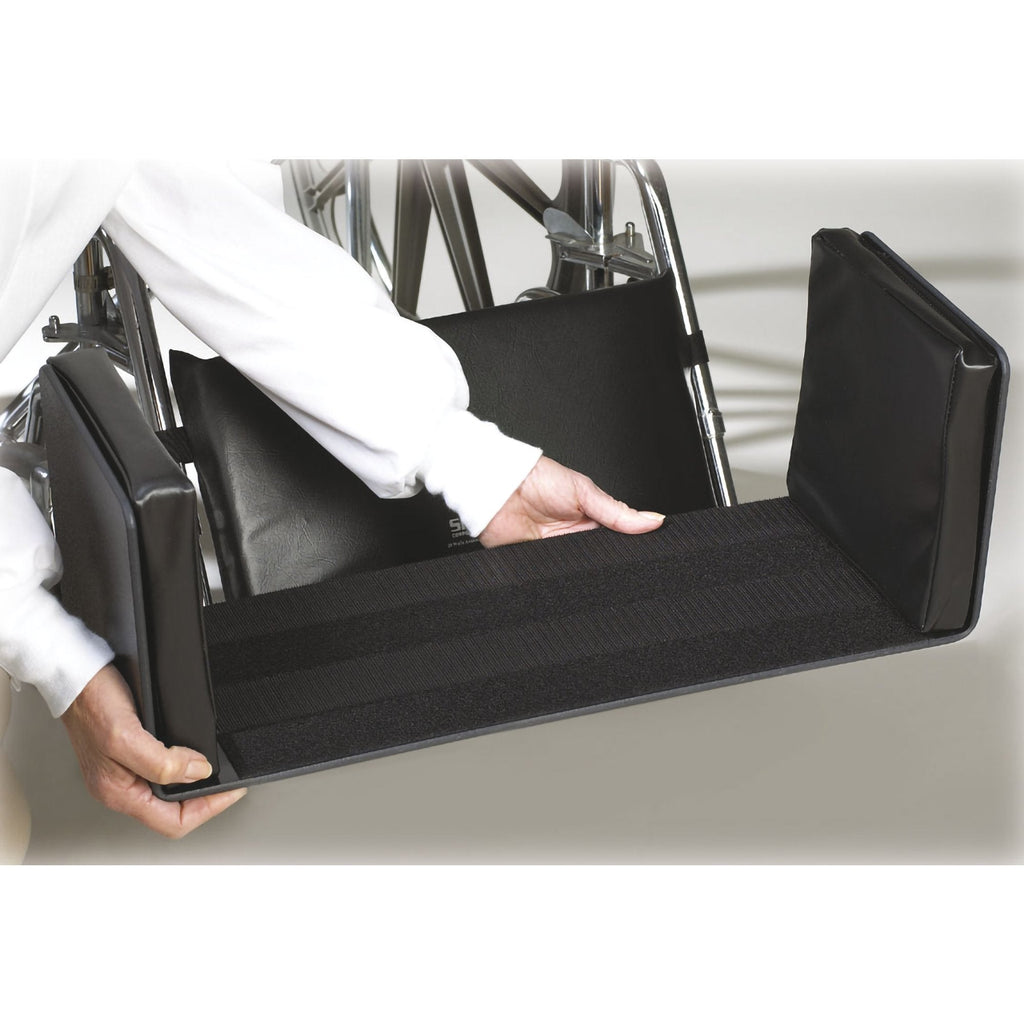 SkiL-CareÂª Footrest, For Use With Wheelchair, 16 - 18 in. W, Vinyl