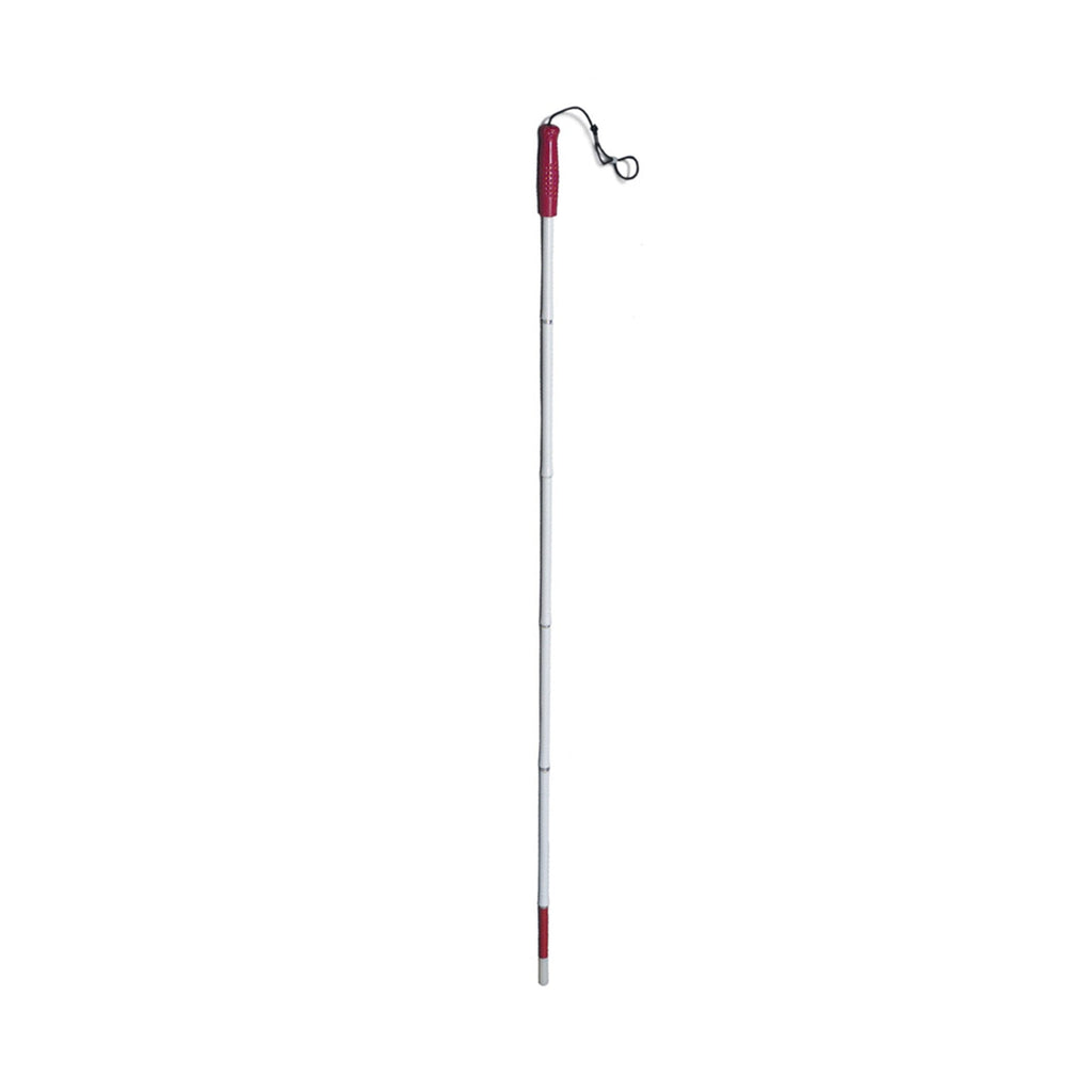 Mabis Folding Cane For The Blind, 50-Inch Height