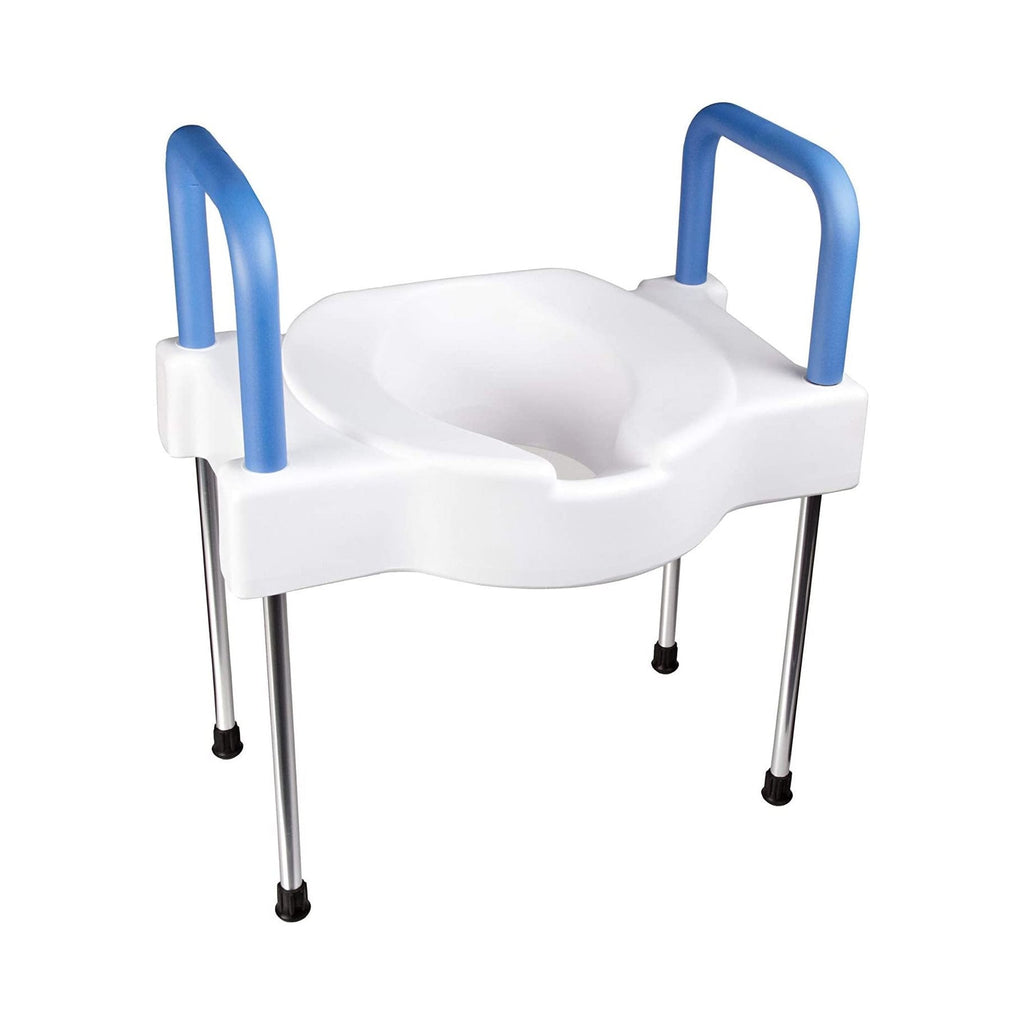 Tall-EtteÂ¨ Extra Wide Elevated Toilet Seat with Steel Legs