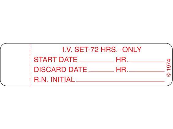 Shamrock Scientific Pharmacy Label IV Alert