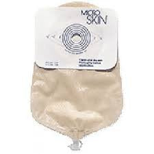 One-Piece Drainable Clear Urostomy Pouch, 9 Inch Length, 7/8 Inch Stoma