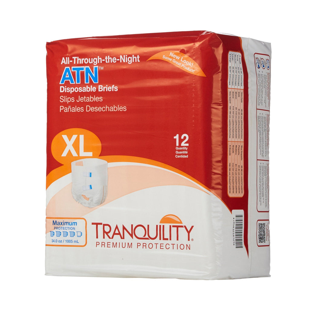 TranquilityÂ¨ ATN Heavy Protection Incontinence Brief, Extra Large