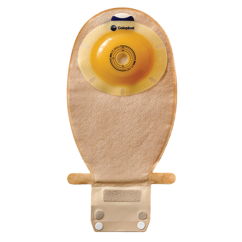 SenSuraÂ¨ EasiCloseÂª One-Piece Drainable Opaque Filtered Ostomy Pouch, 11 1/2 Inch Length, 5/8 to 1-3/4 Inch Stoma