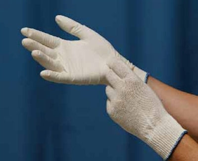 Alba Healthcare Powder Free Cotton Glove Liner - White