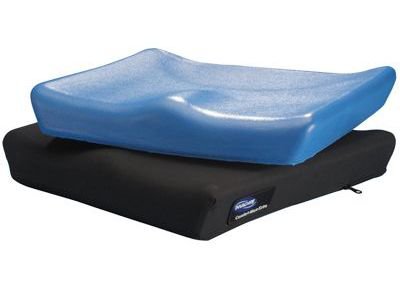 Comfort-Mate Extra Seat Cushion, 20 in. W x 16 in. D x 2.25 in. H, Foam, Black, Non-inflatable