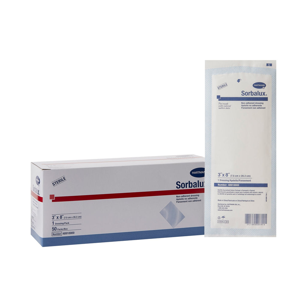 SorbaluxÂ¨ Non-Adherent Dressing, 3 x 8 inch