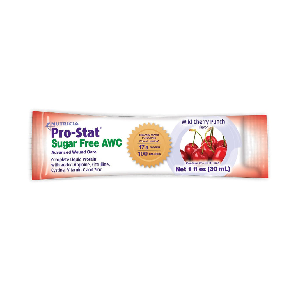 Pro-StatÂ¨ Sugar Free AWC Wild Cherry Punch Protein Supplement, 1 oz. Individual Packet
