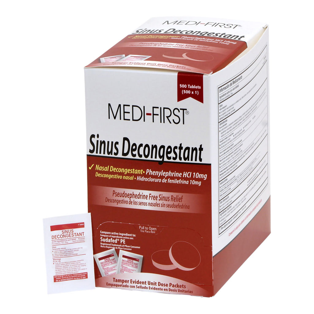 Medi-FirstÂ¨ Phenylephrine HCl Sinus Relief