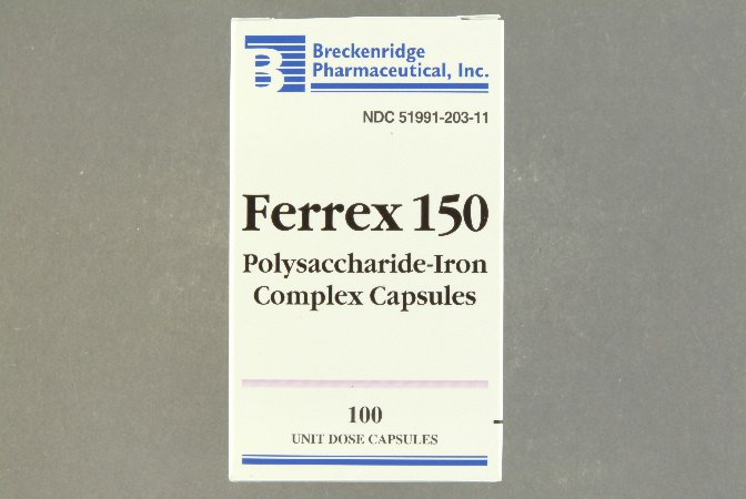 FerrexÂ¨ Polysaccharide / Iron Mineral Supplement