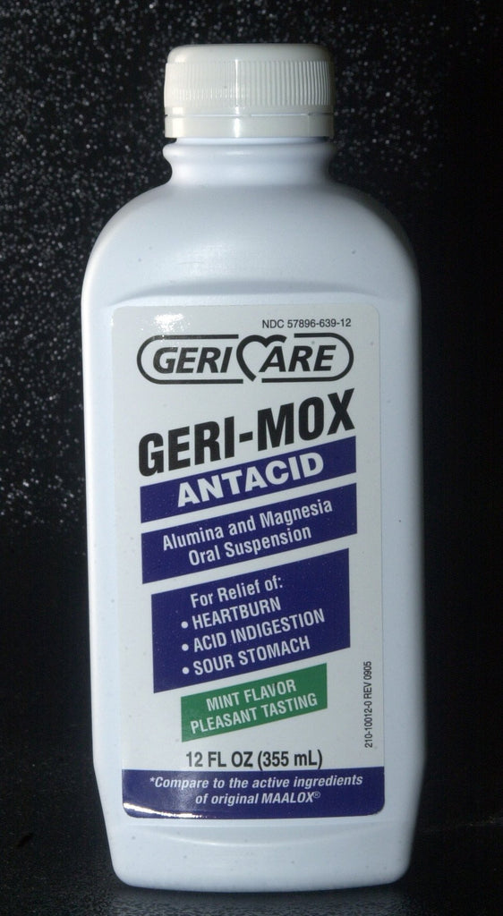 Geri-Care® Geri-Mox Aluminum Hydroxide / Magnesium Hydroxide Antacid