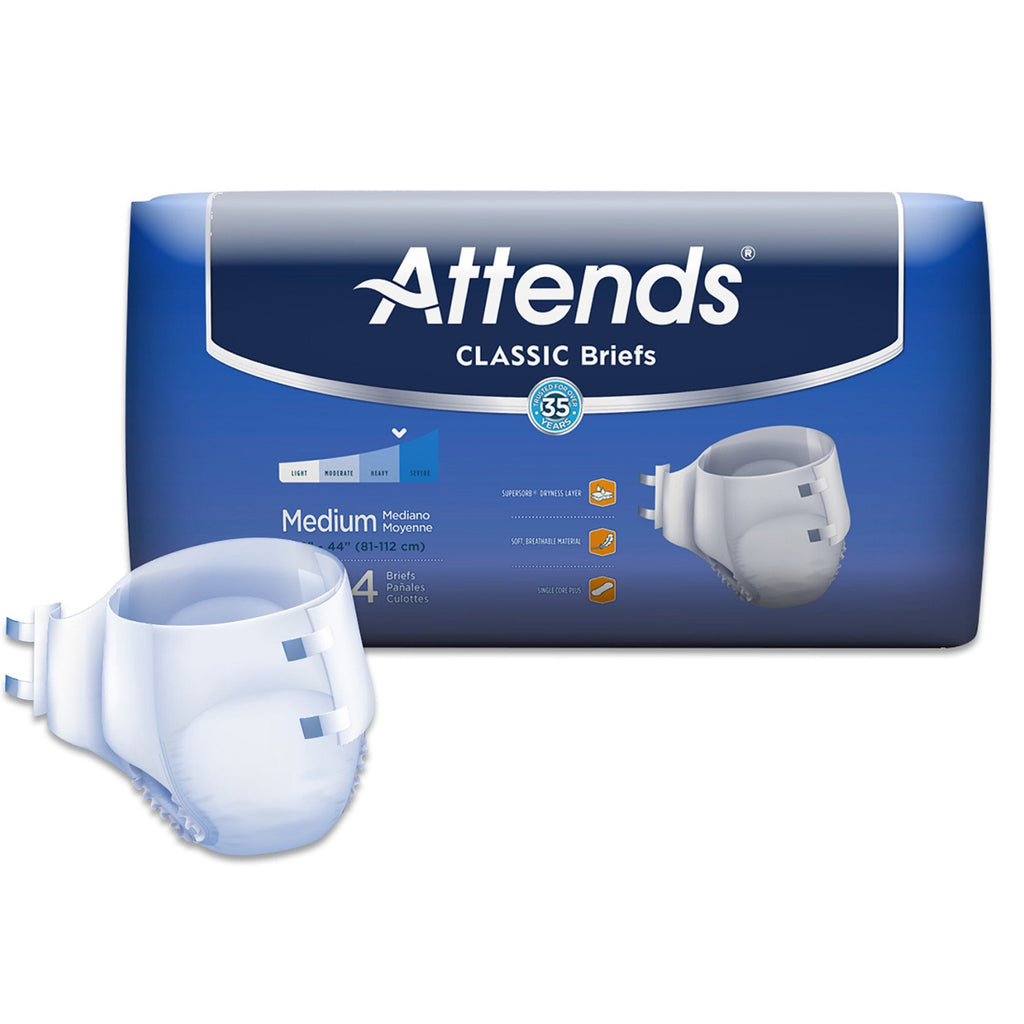 AttendsÂ¨ Classic Briefs, Medium