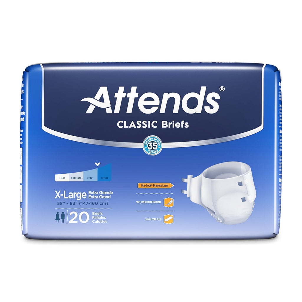 AttendsÂ¨ Classic Briefs, X-Large