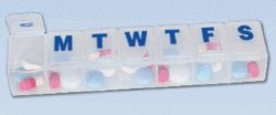 Apothecary ProductsÂ¨ Weekly Pill Planner