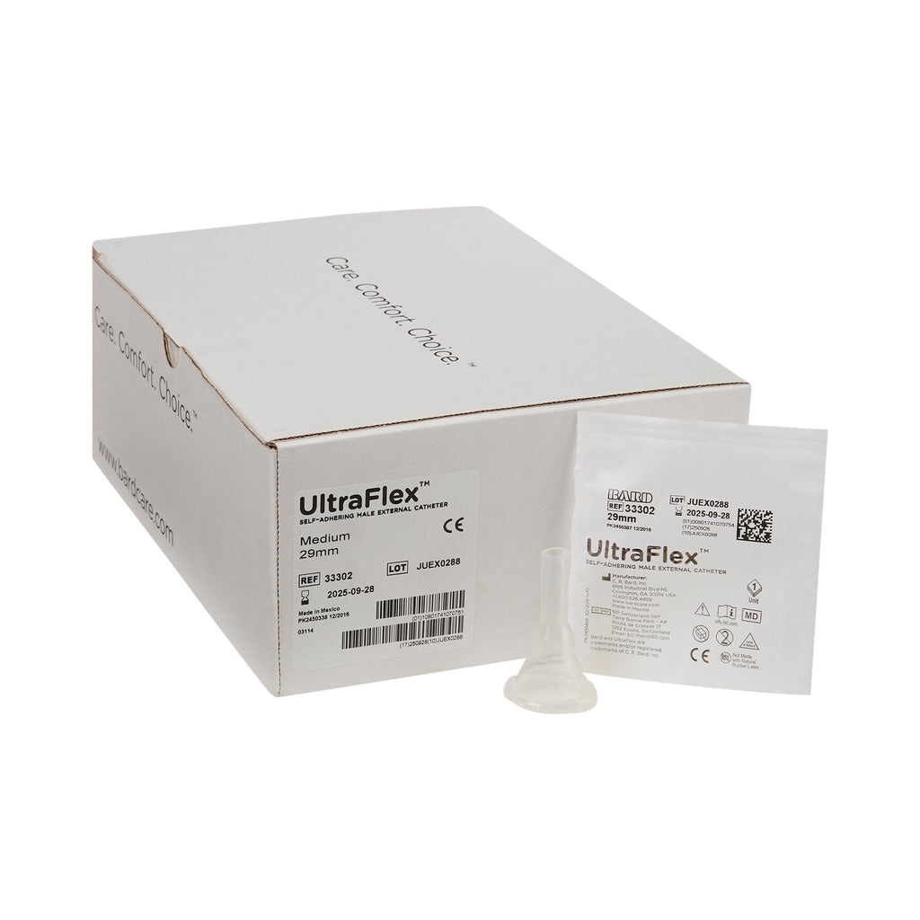 Bard UltraFlexÂ¨ Male External Catheter, Medium