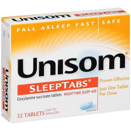 UnisomÂ¨ Doxylamine Succinate Sleep Aid