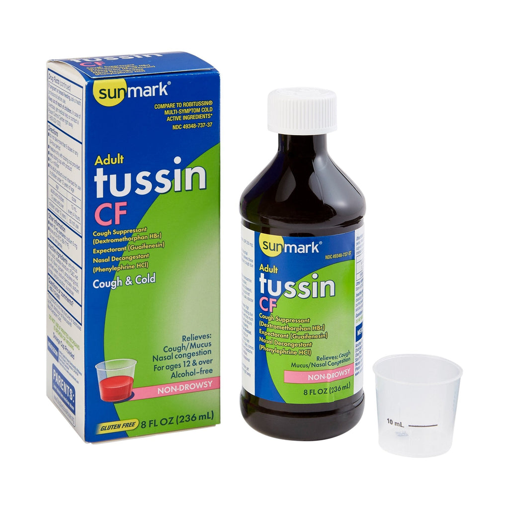sunmarkÂ¨ Dextromethorphan / Guaifenesin / Phenylephrine HCl Cold and Cough Relief