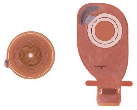AssuraÂ¨ AC Drainable Opaque Urostomy Multi Chamber Pouch, 9 Inch Length, 3/8 to 1-7/8 Inch Stoma