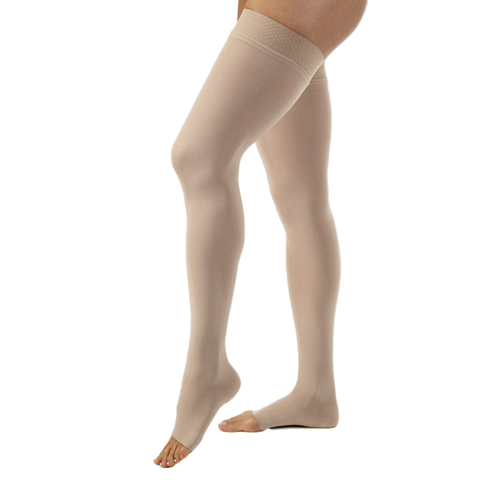 JobstÂ¨ Thigh-High Compression Stockings, Small, Natural