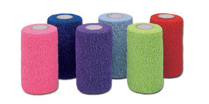 CoFlexÂ¨Ã¡LF2 Cohesive Bandage, 1 Inch X 5 Yards, Standard Compression, Self-adherent Closure, Multiple Colors