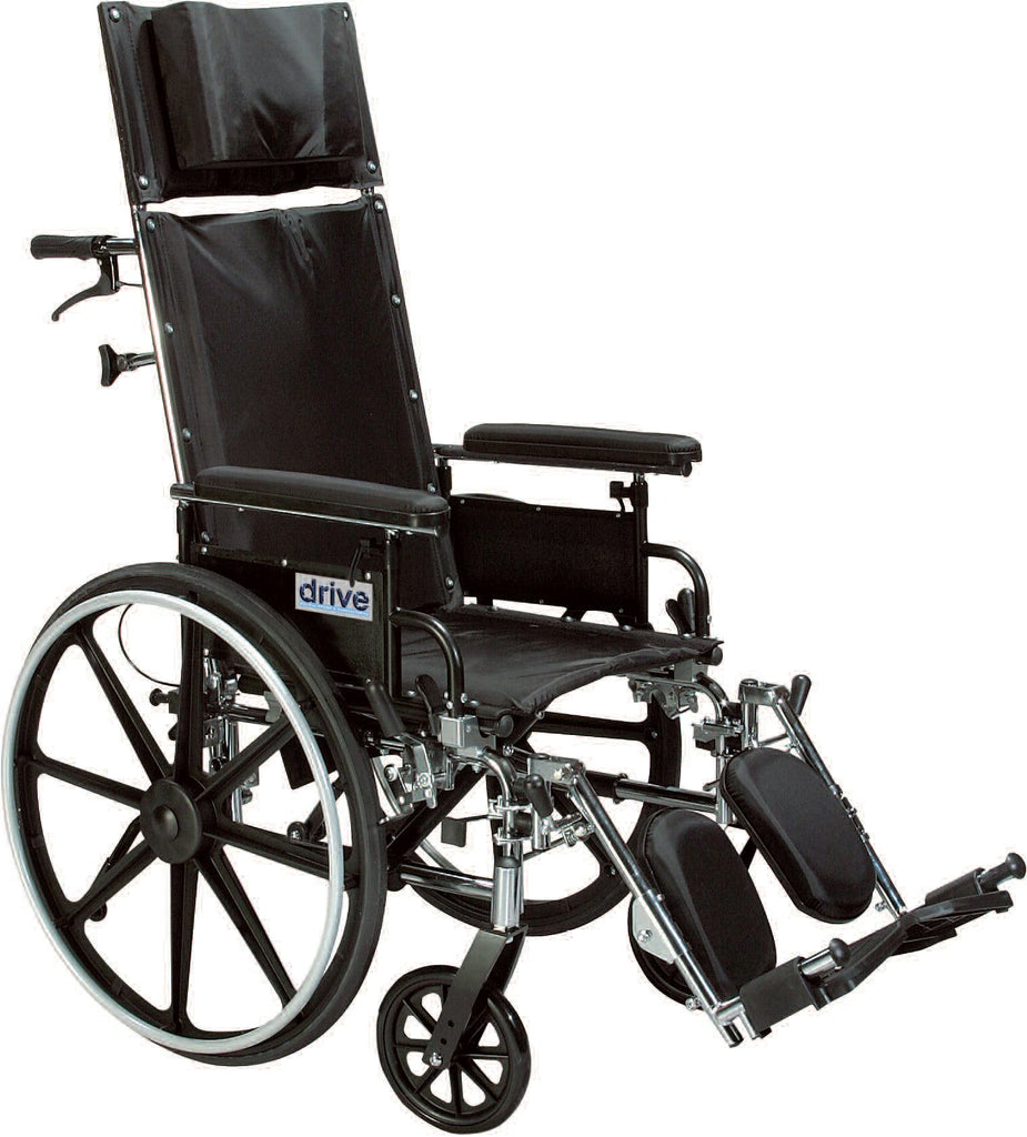 driveÂª Viper Plus Pediatric Reclining Wheelchair, 12-Inch Seat Width