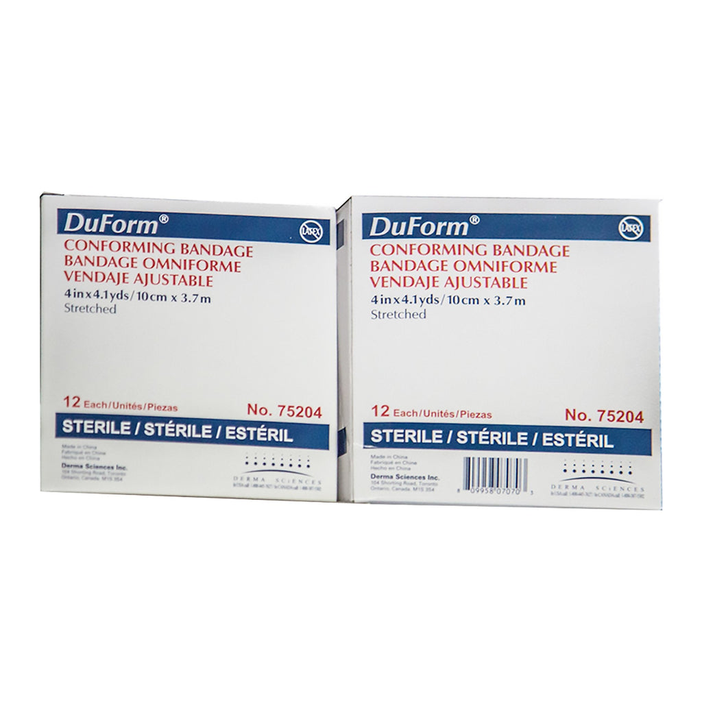 DuformÂ¨ Sterile Conforming Bandage Roll, 4 Inch x 4-1/10 Yard