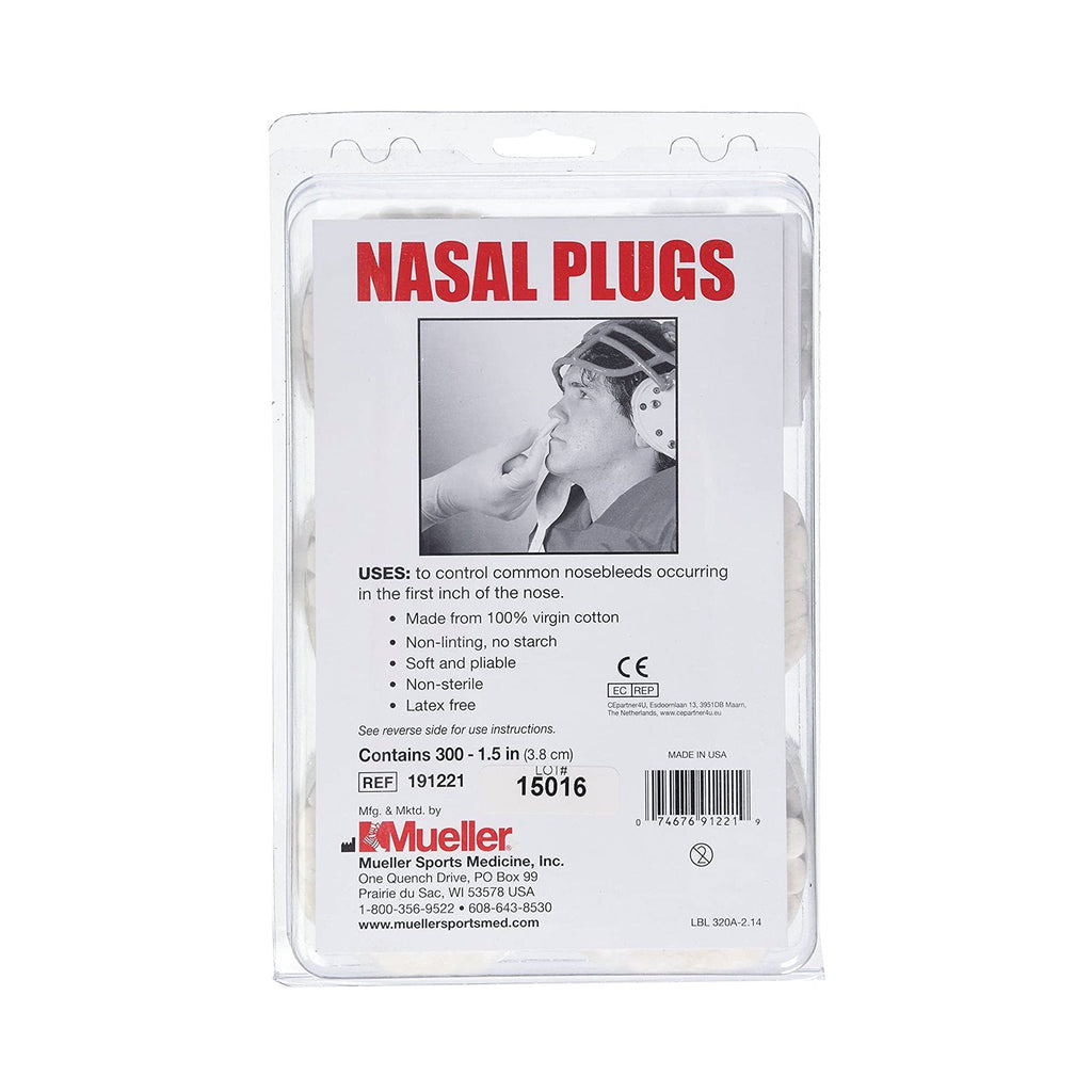 Mueller Sports Medicine Nasal Plug, 1_ Inch