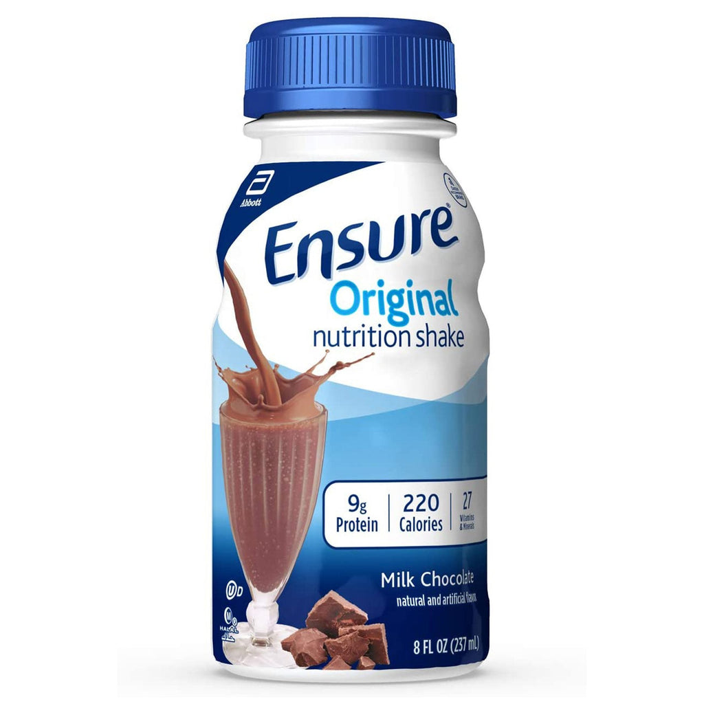 EnsureÂ¨ Original Milk Chocolate Oral Supplement, 8 oz. Bottle