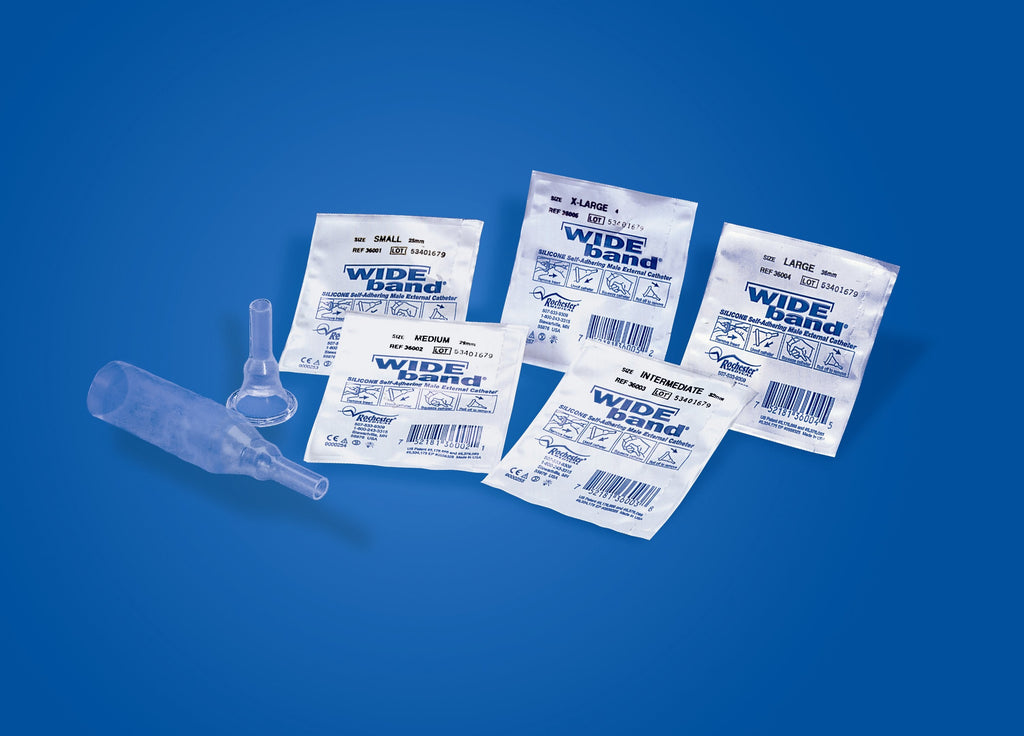 Wide BandÂ¨ Male External Catheter