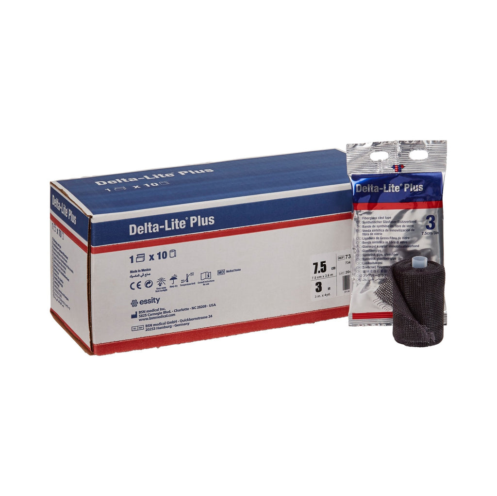 Delta-LiteÂ¨ Plus Black Cast Tape, 3 Inch x 12 Foot