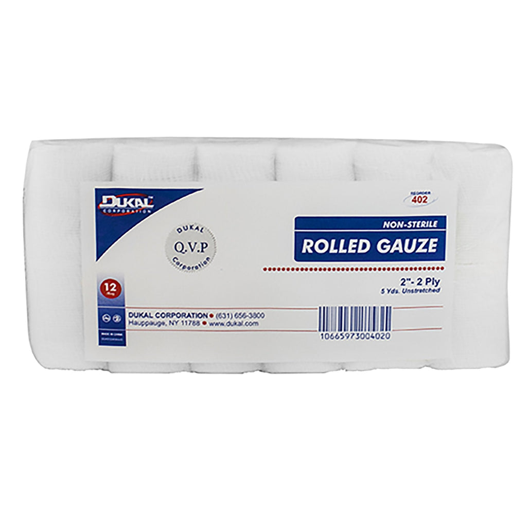 DukalÂª Nonsterile Conforming Bandage Roll, 2 Inch x 5 Yard