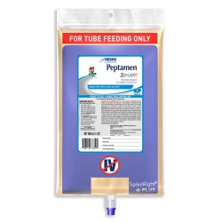 Peptamen JuniorÂ¨ Ready to Hang Pediatric Tube Feeding Formula, 33.8 oz. Bag