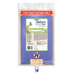 NutrenÂ¨ Junior Fiber Ready to Hang Pediatric Tube Feeding Formula, 33.8 oz. Bag