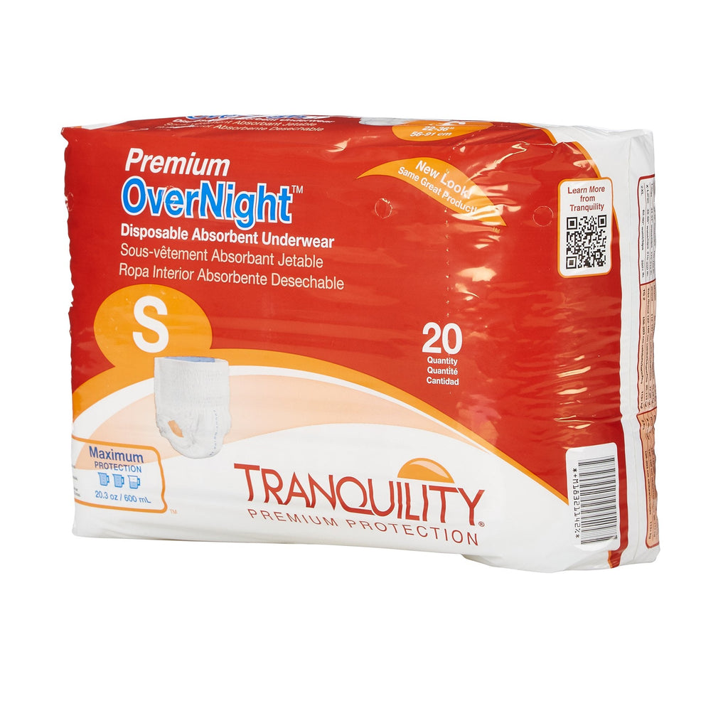 TranquilityÂ¨ Premium OverNightÂª Absorbent Underwear, Small