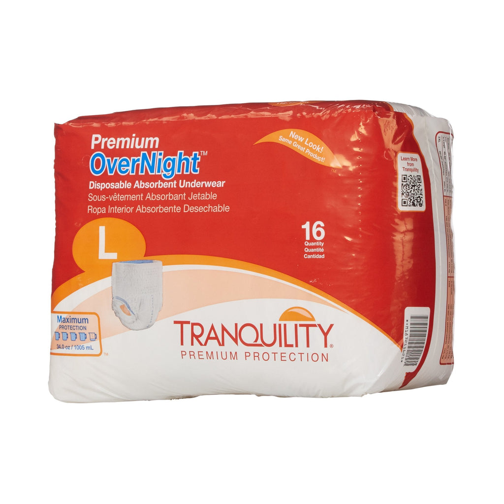TranquilityÂ¨ Premium OverNightÂª Absorbent Underwear, Large