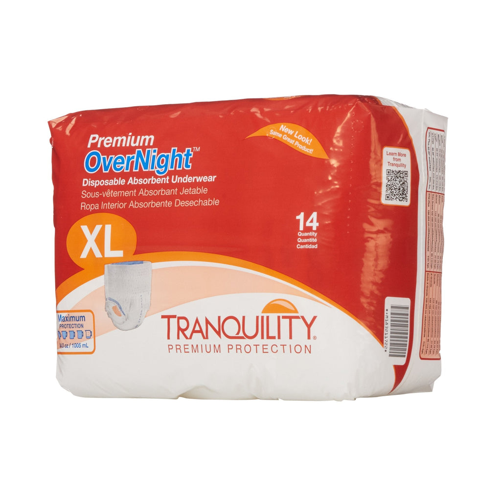TranquilityÂ¨ Premium OverNightÂª Absorbent Underwear, Extra Large