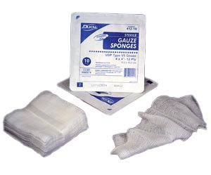 DukalÂª Nonsterile Gauze sponge, 3 x 3 Inch