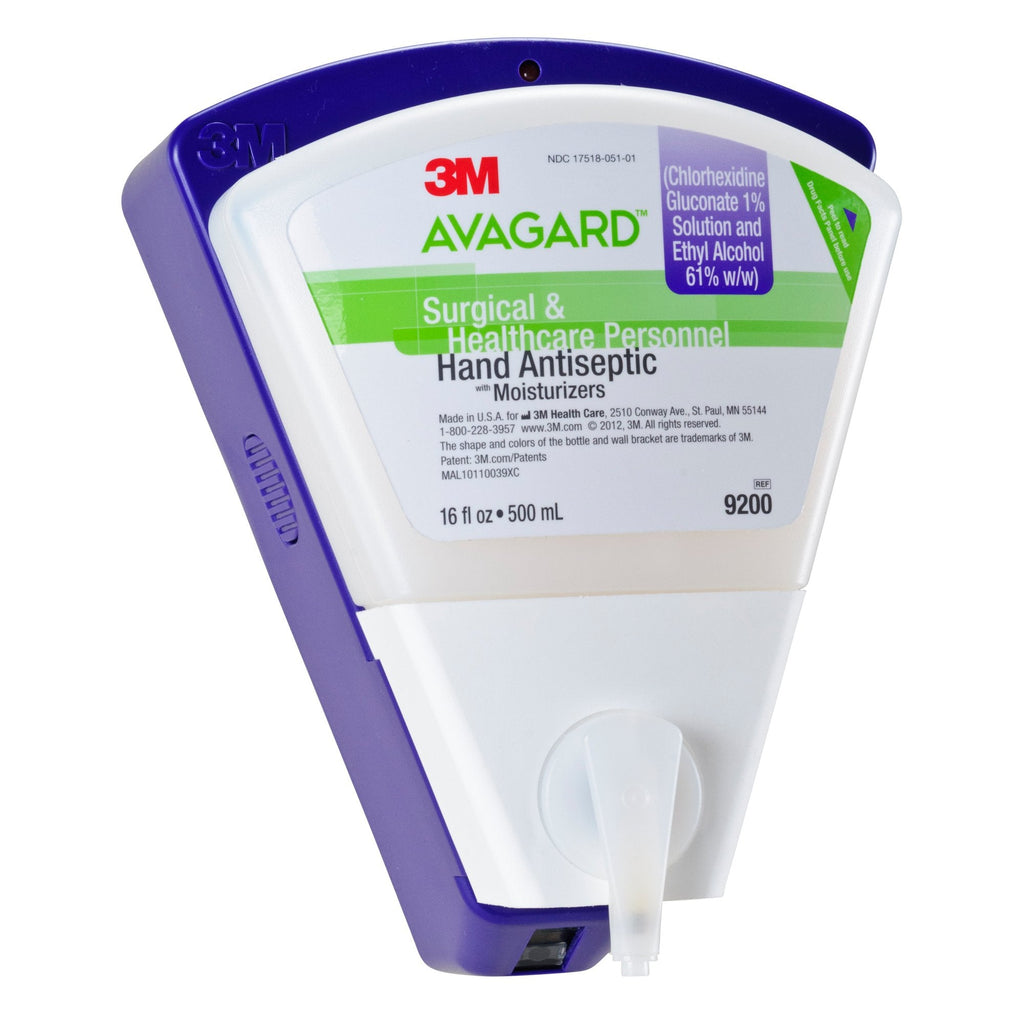 3M Avagard Hand Hygiene Dispenser, Wall Mount, 500 mL